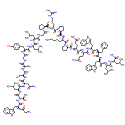 cas号 143868-20-6 分子式 c 138h 199n 35o    分子量 2828.27000