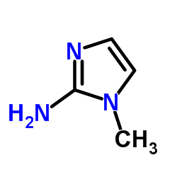 2-氨基-1-甲基咪唑结构式