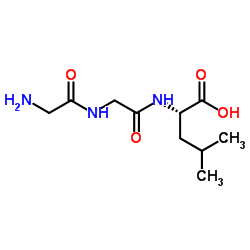 l-甘-甘-白三肽结构式