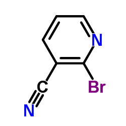 2-溴-3-氰基吡啶结构式