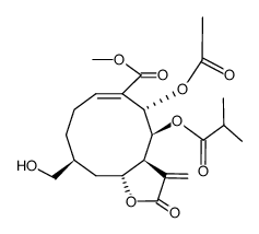 9α-Acetoxymelnerin A 结构式