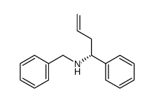 (R)-benzyl-(1-phenyl-but-3-enyl)-amine 结构式