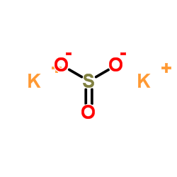 亚硫酸钾结构式