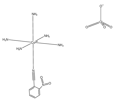 {(nh3)5concc6h4-o-no2}(clo4)3结构式