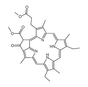 Methyl phaeoporphyrin a(5) 结构式