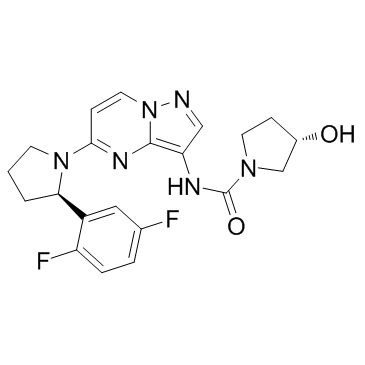 拉罗替尼结构式