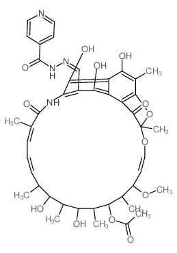 3-(Isonicotinoylhydrazonomethyl) Rifamycin