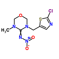 噻虫嗪结构式