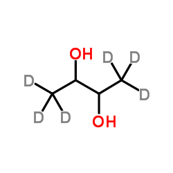 2,3-丁二醇-d6结构式