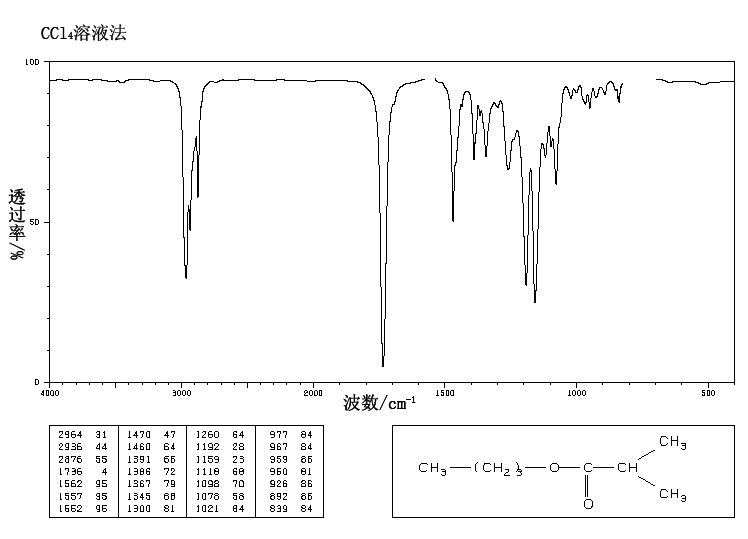Butyl isobutyrate_IR1