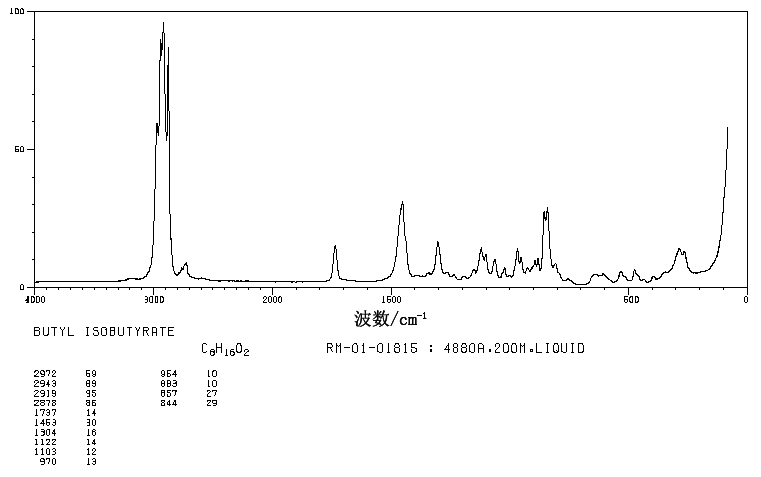 Butyl isobutyrate_Raman