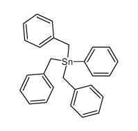 tribenzyl-phenyl stannane结构式