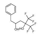 1,1,1-trifluoro-5-phenyl-2-(trifluoromethyl)pentane-2,4-diol结构式