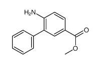 methyl 4-amino-3-phenylbenzoate结构式