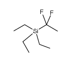 (1,1-difluoroethyl)triethylsilane结构式