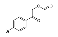 [2-(4-bromophenyl)-2-oxoethyl] formate结构式