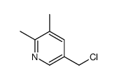 5-(Chloromethyl)-2,3-dimethylpyridine Structure