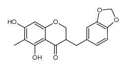 rac-ophiopogonanon A Structure