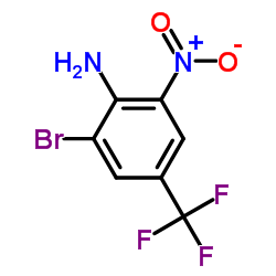 2-溴-6-硝基-4-(三氟甲基)苯胺图片