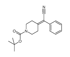 tert-butyl 4-(cyano(phenyl)methylene)piperidine-1-carboxylate picture