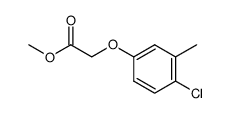 Methyl 4-chloro-3-methylphenoxyacetate结构式