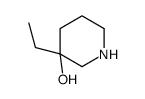 3-乙基哌啶-3-醇结构式