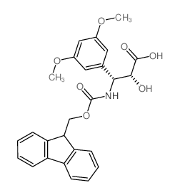 (2R,3R)-3-((((9H-FLUOREN-9-YL)METHOXY)CARBONYL)AMINO)-3-(3,5-DIMETHOXYPHENYL)-2-HYDROXYPROPANOIC ACID picture