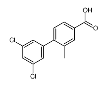 4-(3,5-dichlorophenyl)-3-methylbenzoic acid Structure