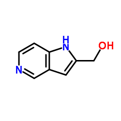 1H-Pyrrolo[3,2-c]pyridin-2-ylmethanol结构式