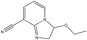 3-ethoxy-2,3-dihydroimidazo[1,2-a]pyridine-8-carbonitrile Structure