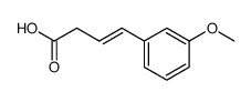 (E)-4-(3-methoxyphenyl)but-3-enoic acid结构式