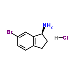 (R)-6-溴-2,3-二氢-1H-茚-1-胺盐酸盐图片