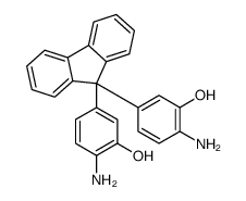 2-amino-5-[9-(4-amino-3-hydroxyphenyl)fluoren-9-yl]phenol Structure