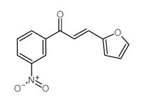 2-Propen-1-one,3-(2-furanyl)-1-(3-nitrophenyl)-结构式