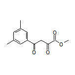 Methyl 4-(3,5-Dimethylphenyl)-2,4-dioxobutanoate Structure