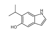 1H-Indol-5-ol,6-(1-methylethyl)-(9CI)结构式