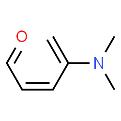 2,4-Pentadienal,4-(dimethylamino)-(9CI)结构式