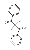 2,2-二溴-1,3-二苯基-1,3-丙二酮结构式