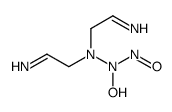 2,2'-(HYDROXYNITROSOHYDRAZONO)BIS-ETHANIMINE结构式