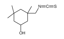 3-(isothiocyanatomethyl)-3,5,5-trimethylcyclohexan-1-ol Structure