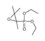 2-diethoxyphosphoryl-2,3,3-trimethyloxirane结构式