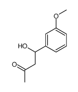 4-hydroxy-4-(3-methoxyphenyl)butan-2-one Structure