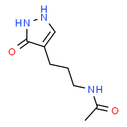 Acetamide,N-[3-(2,3-dihydro-3-oxo-1H-pyrazol-4-yl)propyl]-结构式