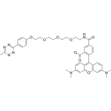 TAMRA-PEG4-methyltetrazine图片