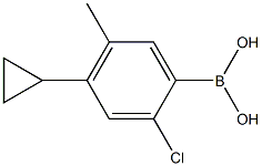 2-Chloro-5-methyl-4-cyclopropylphenylboronic acid picture