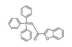 1-(1-benzofuran-2-yl)-2-(triphenyl-λ5-phosphanylidene)ethanone Structure