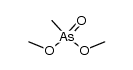 Methylarsonic acid dimethyl ester结构式