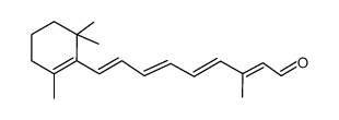 all-trans-9-desmethyltretinal结构式