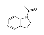 1H-Pyrrolo[3,2-c]pyridine, 1-acetyl-2,3-dihydro- (8CI,9CI)结构式