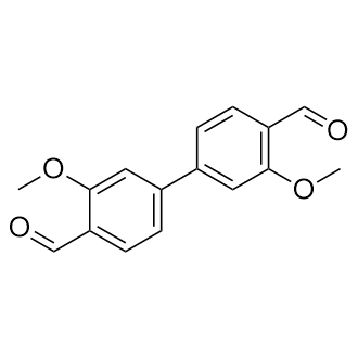 3,3'-Dimethoxy-[1,1'-biphenyl]-4,4'-dicarbaldehyde picture